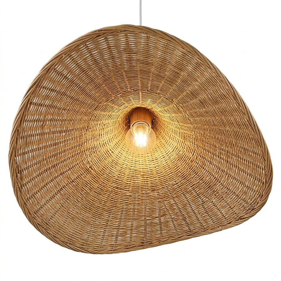 Suspension Parasol en bambou tressé